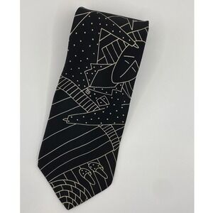 Beatles I Call Your Name Released 1964 Black Necktie Manhattan Menswear Art Deco